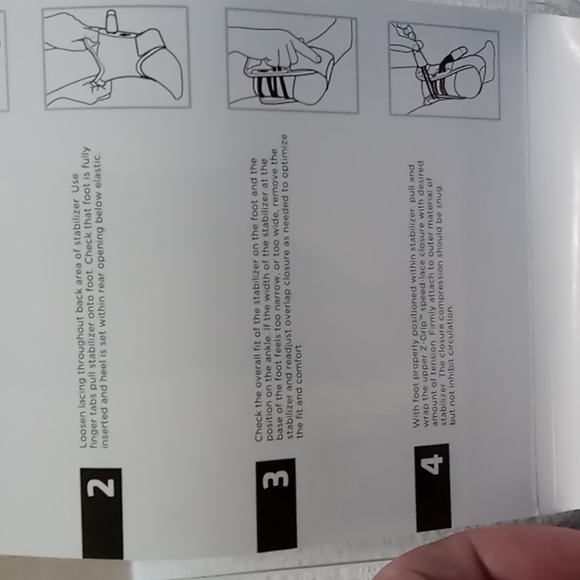 Ankle Brace BNWT Men's SZ XL w Adj Velcro Straps to Tighten Up - Picture 13 of 14